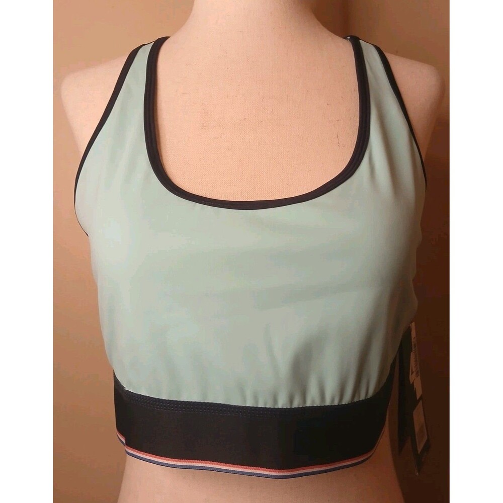 4 FOURLAPS Womens Sports Bra Sz L Lot Of 3 Fuchsia Coral Aqua NWT $184 - Picture 7 of 16